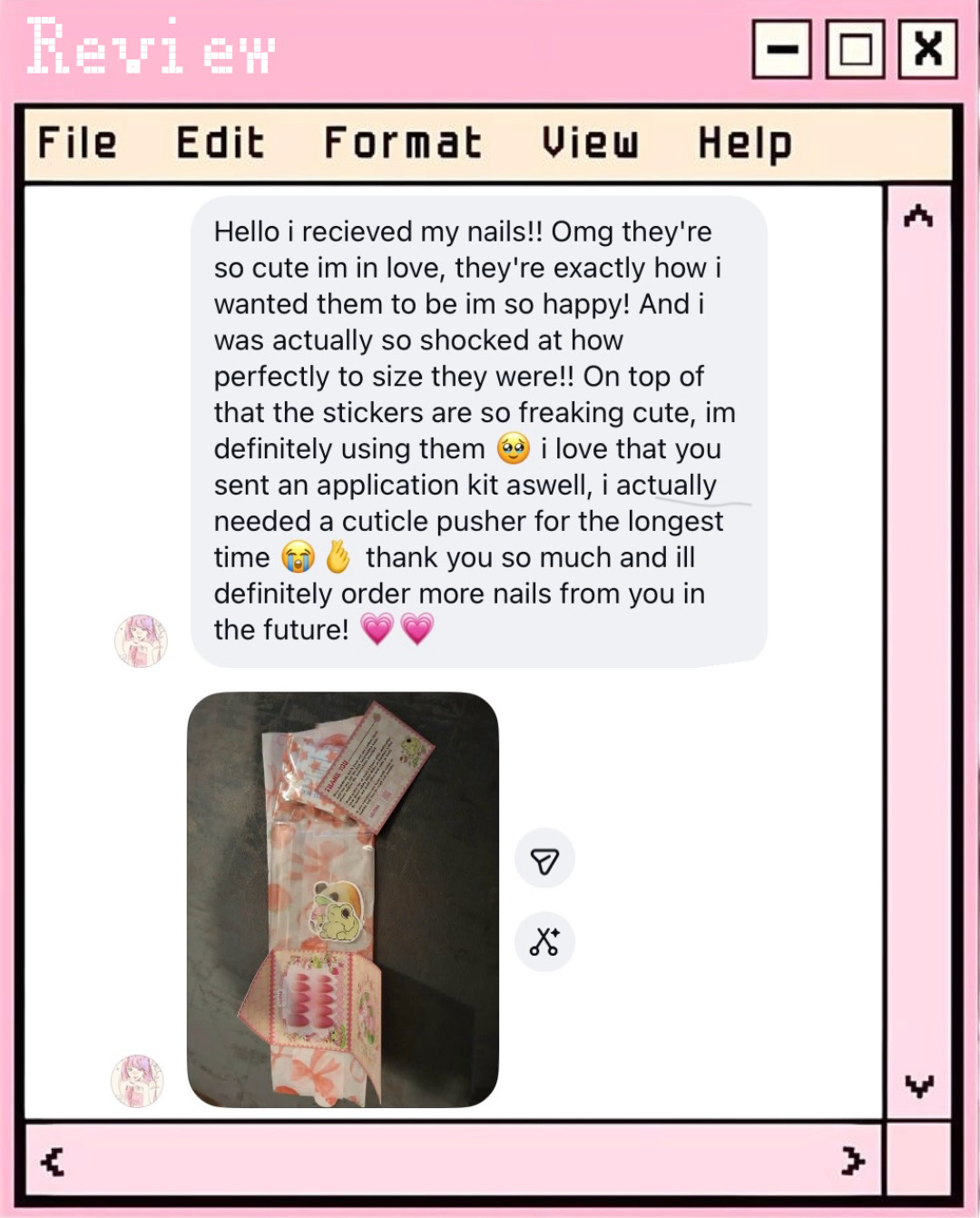 Customer review photo 2